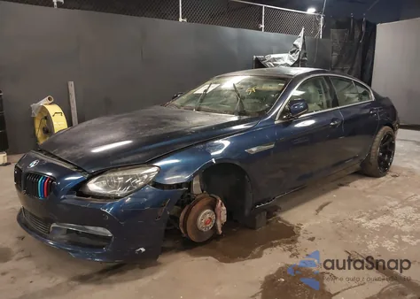 2015 BMW 650I Gran Coupe xDrive z USA, uszkodzony, nr VIN WBA6B4C56FD761861